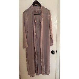 Missguided Chiffon Duster Coat